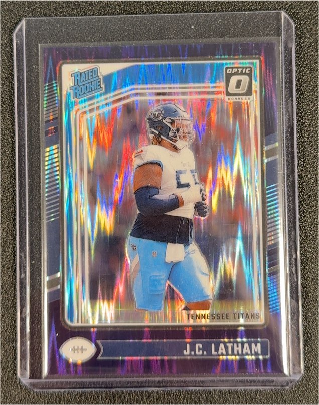 2024 Donruss Optic #234 J.C. Latham — front