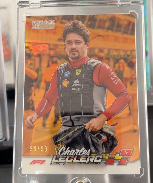 2024 Topps Paddock Pass #3 Charles Leclerc — front