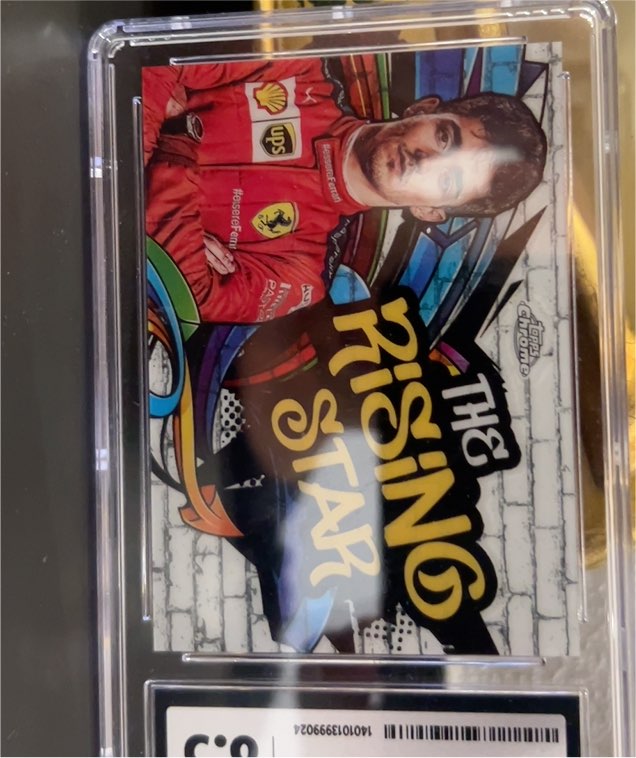 2020 Topps Chrome Formula 1 Track Tags #TT-4 Charles Leclerc — front