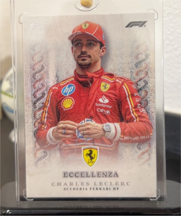 2024 Topps Eccellenza Charles Leclerc Scuderia Ferrari — front