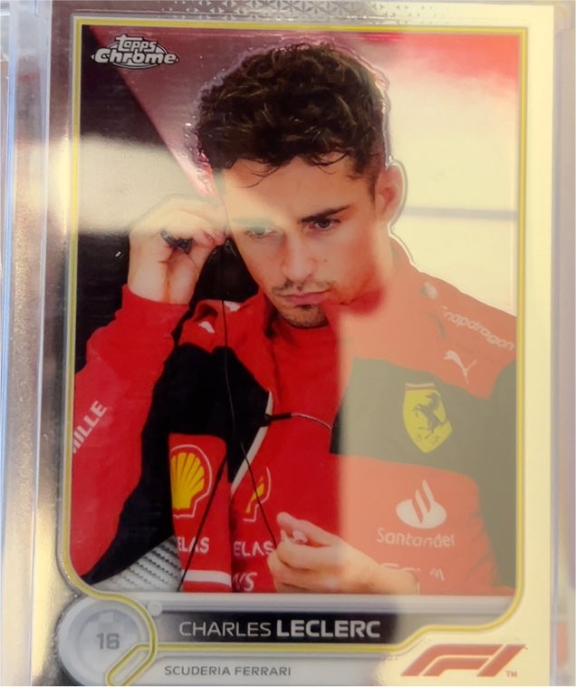 2022 Topps Chrome Formula 1 #26 Charles Leclerc — front