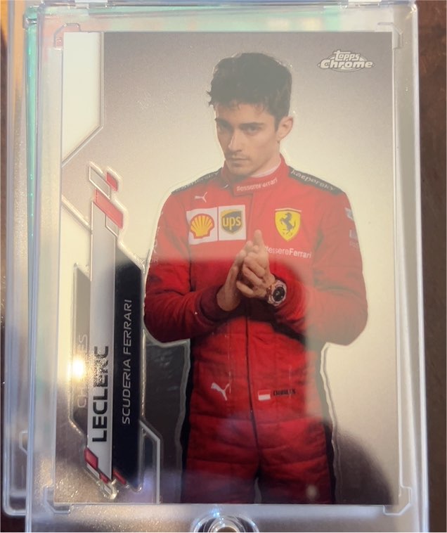 2020 Topps Chrome Formula 1 #4 Charles Leclerc — front