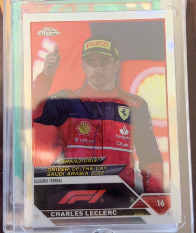 2023 Topps Chrome Formula 1 #167 Charles Leclerc — front