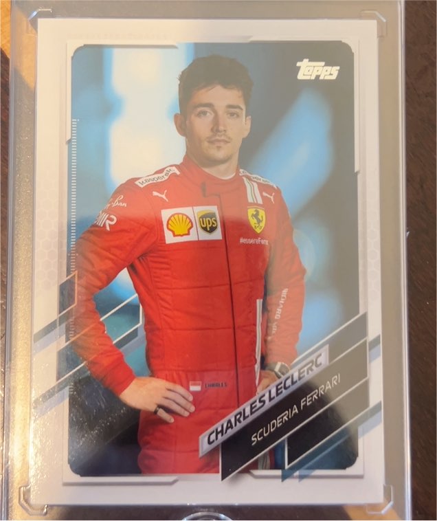 2021 Topps Formula 1 #11 Charles Leclerc — front