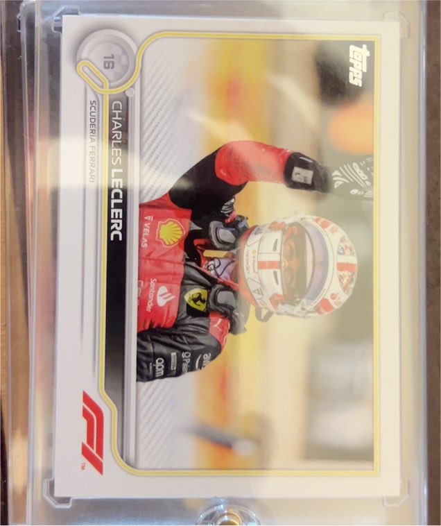 2022 Topps Formula 1 #28 Charles Leclerc — front