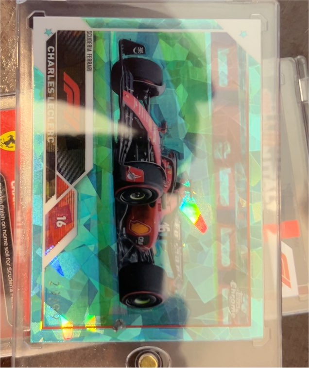 2023 Topps Chrome Formula 1 #7 Charles Leclerc — front