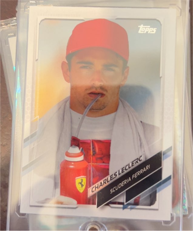 2021 Topps Chrome Formula 1 #32 Charles Leclerc — front
