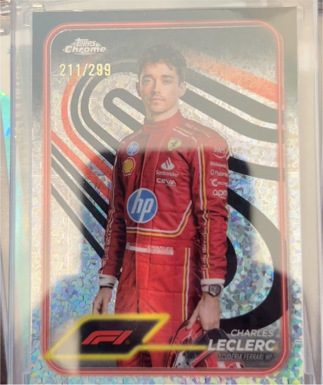 2024 Topps Chrome Formula 1 #211 Charles Leclerc — front