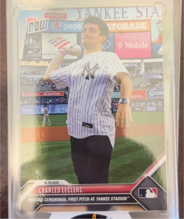 2023 Topps Now #269 Charles Leclerc — front
