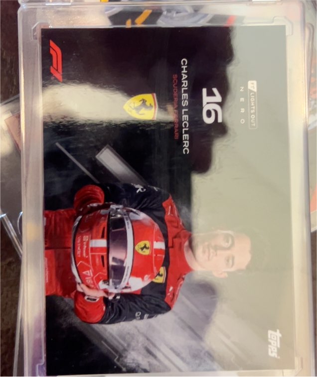 2021 Topps Now Formula 1 #16 Charles Leclerc — front