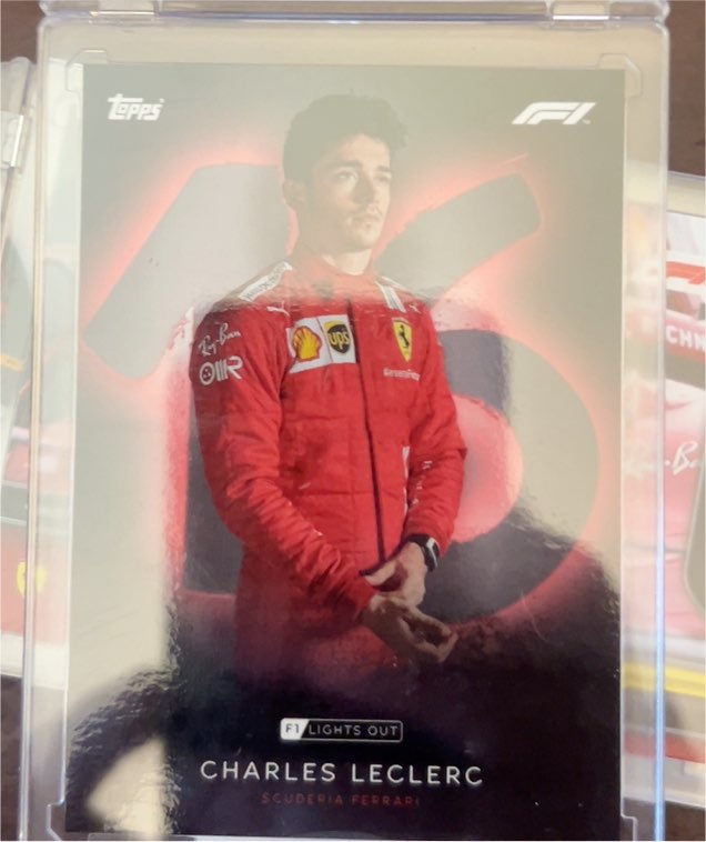 2021 Topps Formula 1 Lights Out Charles Leclerc — front