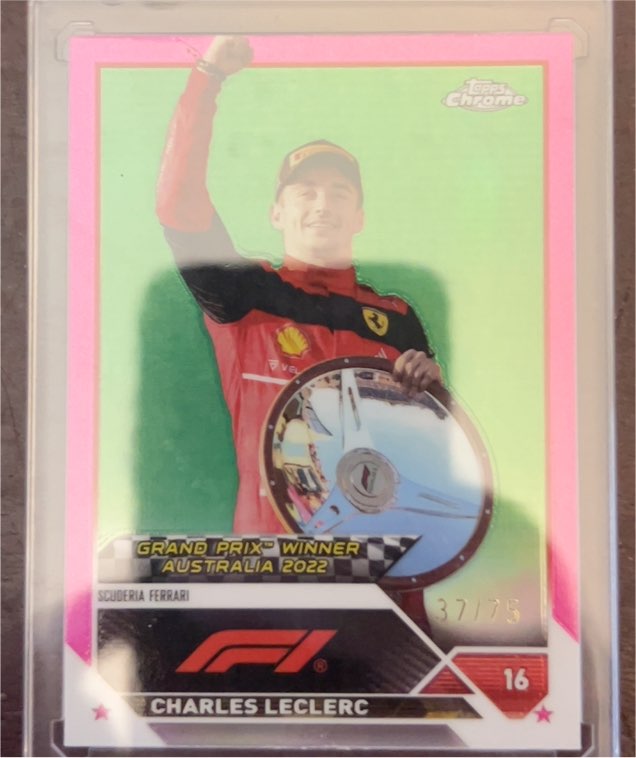 2023 Topps Chrome Formula 1 #146 Charles Leclerc — front