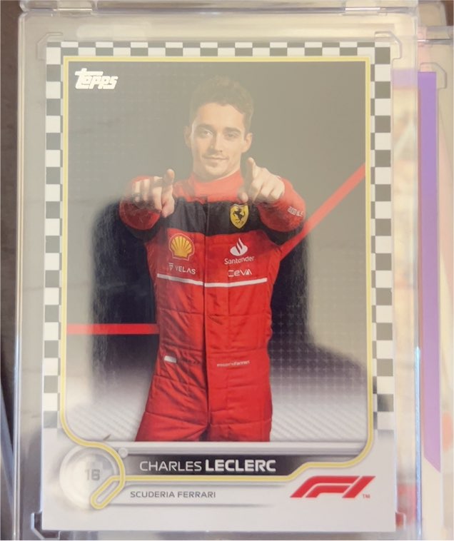 2022 Topps Formula 1 #25 Charles Leclerc Portrait — front