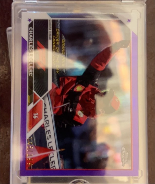 2023 Topps Chrome Formula 1 #16 Charles Leclerc — front