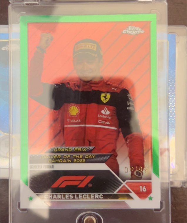 2023 Topps Chrome Formula 1 #166 Charles Leclerc — front