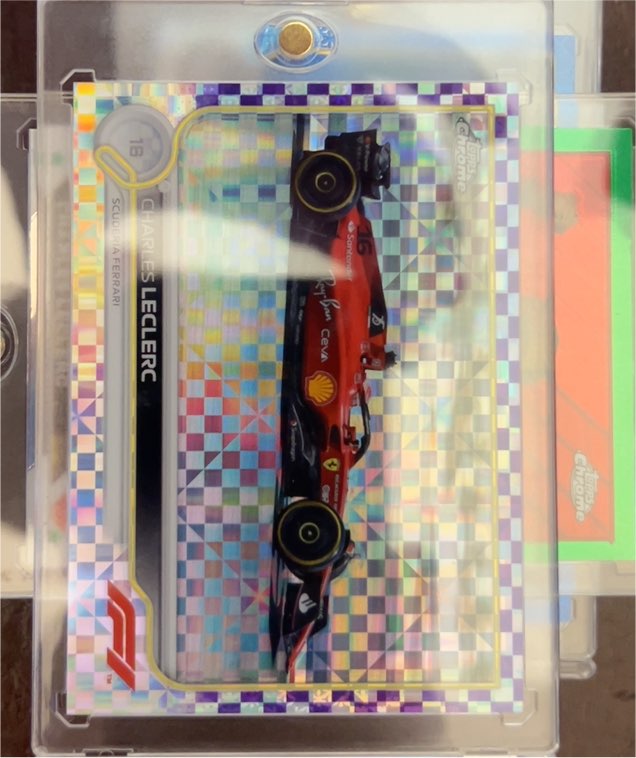 2022 Topps Chrome Formula 1 #18 Charles Leclerc — front