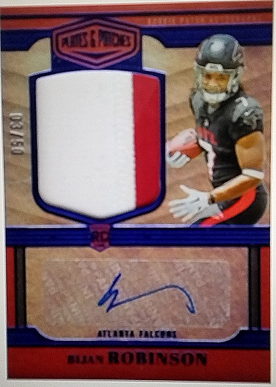 2023 Panini Plates & Patches #RPA-10 Brian Robinson — front