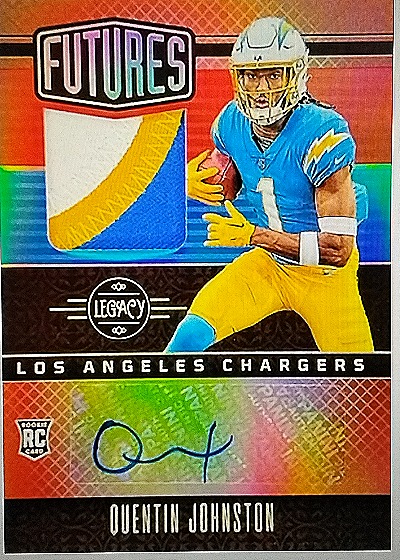2023 Panini Legacy Futures #FAPS-8 Quentin Johnston — front