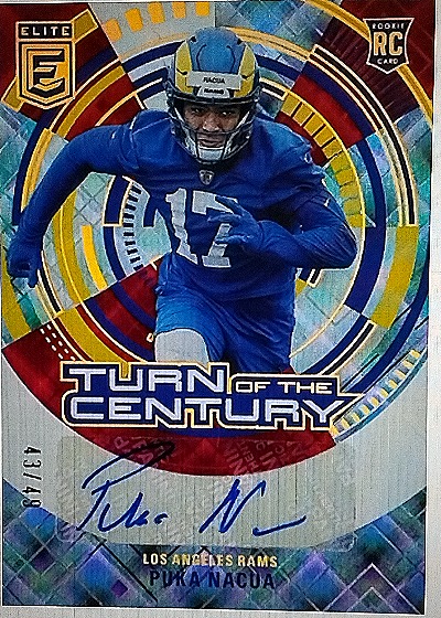 2023 Donruss Elite Turn of the Century #TC-PUK Puka Nacua — front