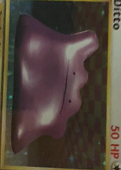 1999 Pokémon Fossil #3 Ditto — front