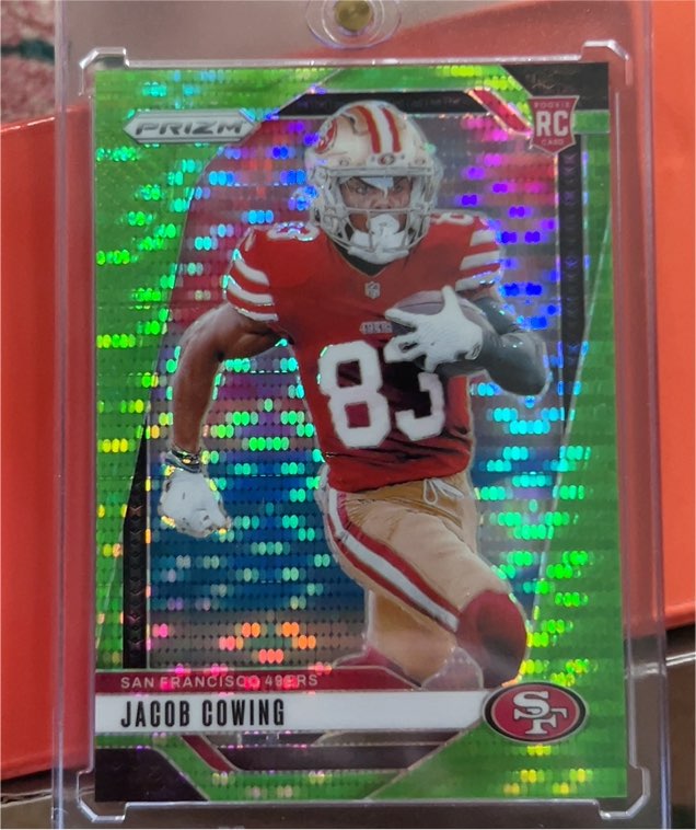 2024 Panini Prizm #335 Jacob Cowing — front