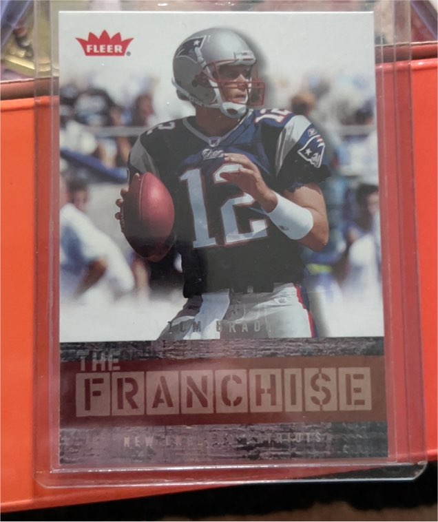 2006 Fleer The Franchise #TF-TB Tom Brady — front