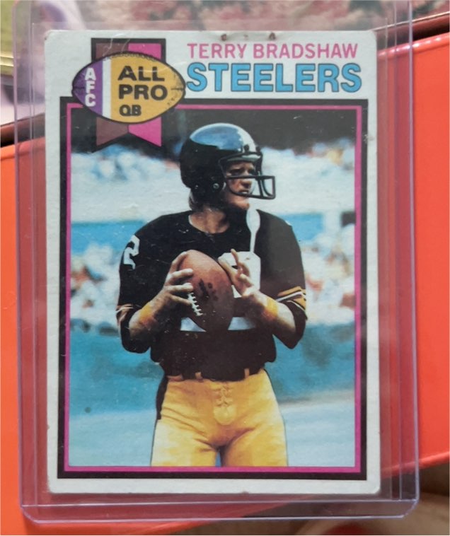 1979 Topps #500 Terry Bradshaw — front