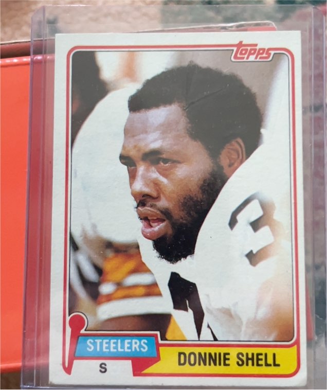 1981 Topps #90 Donnie Shell — front