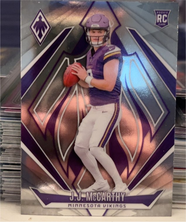 2024 Panini Phoenix #185 J.J. McCarthy — front