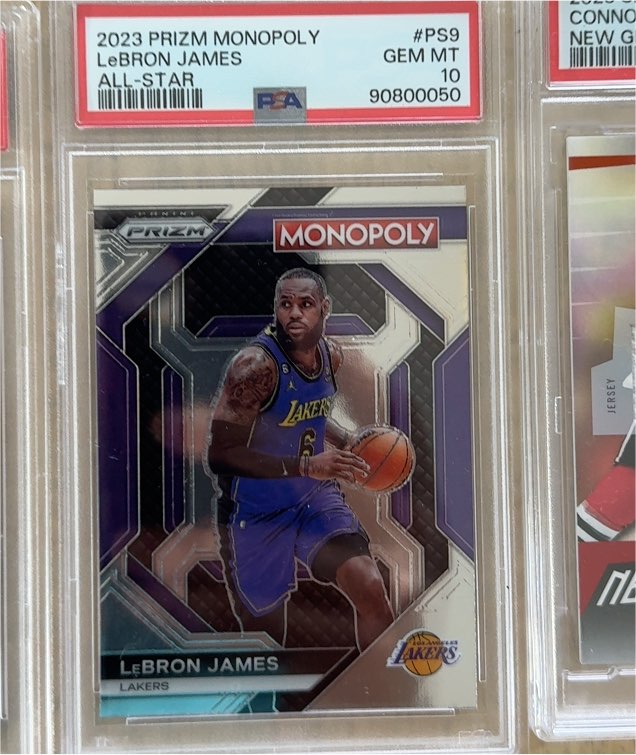 2023 Panini Prizm Monopoly #PS9 LeBron James — front
