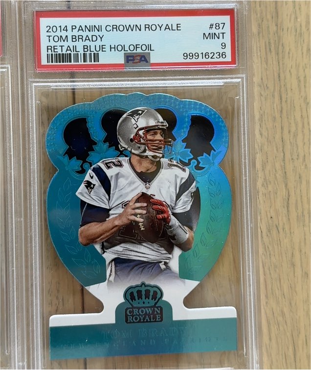 2014 Panini Crown Royale #87 Tom Brady — front