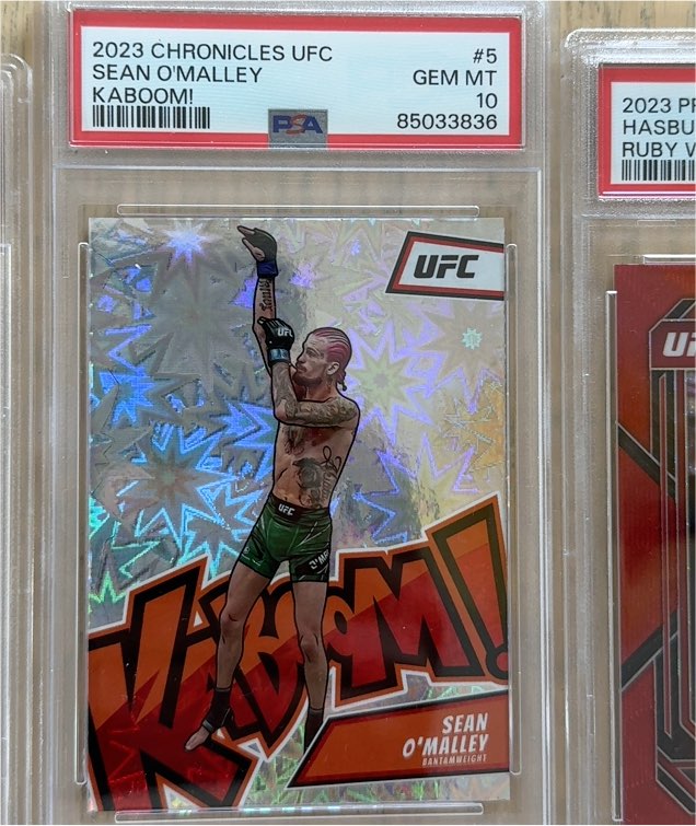 2023 Panini Chronicles UFC KABOOM! #5 Sean O'Malley — front
