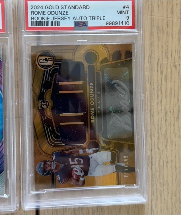 2024 Panini Gold Standard #4 Rome Odunze — front