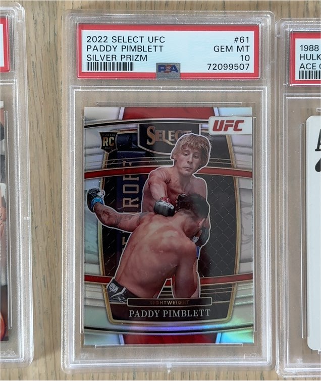 2022 Panini Select UFC #61 Paddy Pimblett — front