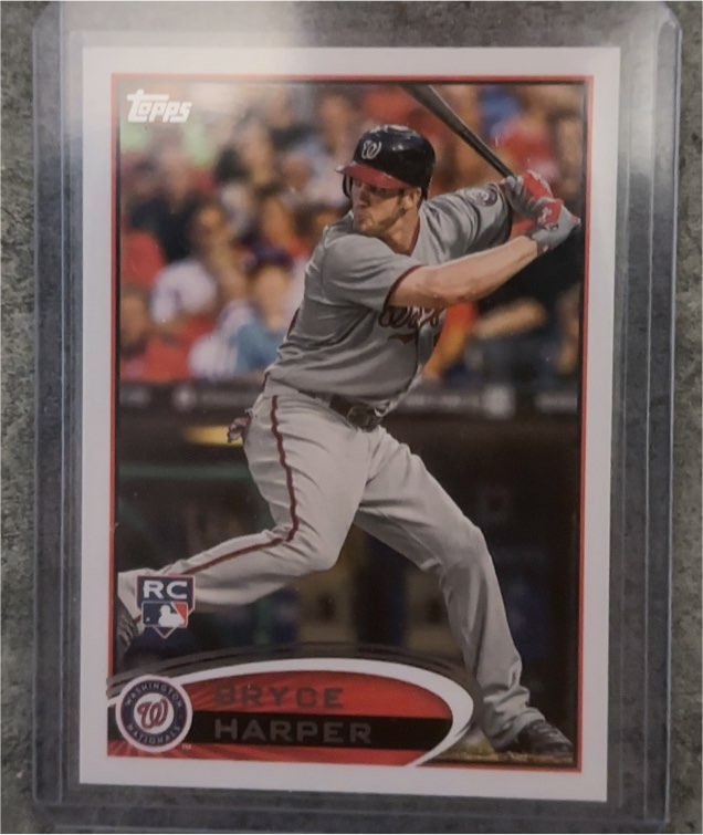 2012 Topps #661 Bryce Harper — front