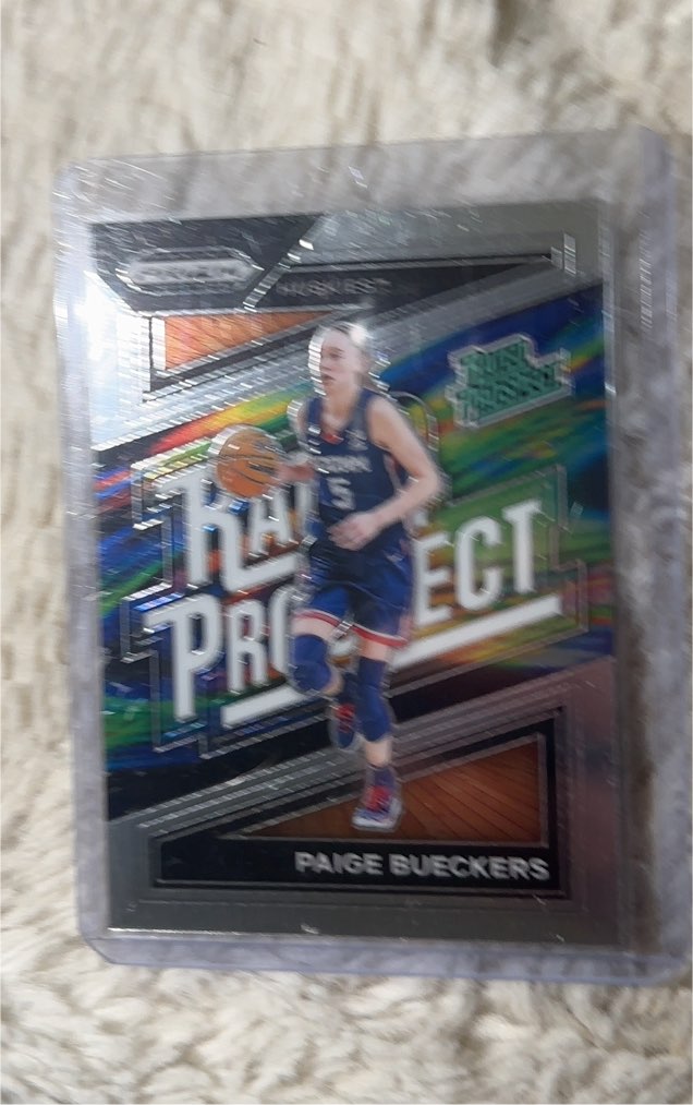 2024 Panini Prizm Draft Picks #2 Paige Bueckers Rated Prospect Silver Prizm — front