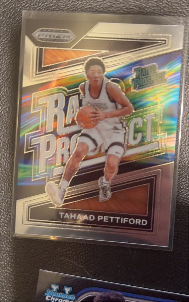 2024 Panini Prizm Draft Picks #13 Tahaad Pettiford Rated Prospect Silver Prizm — front