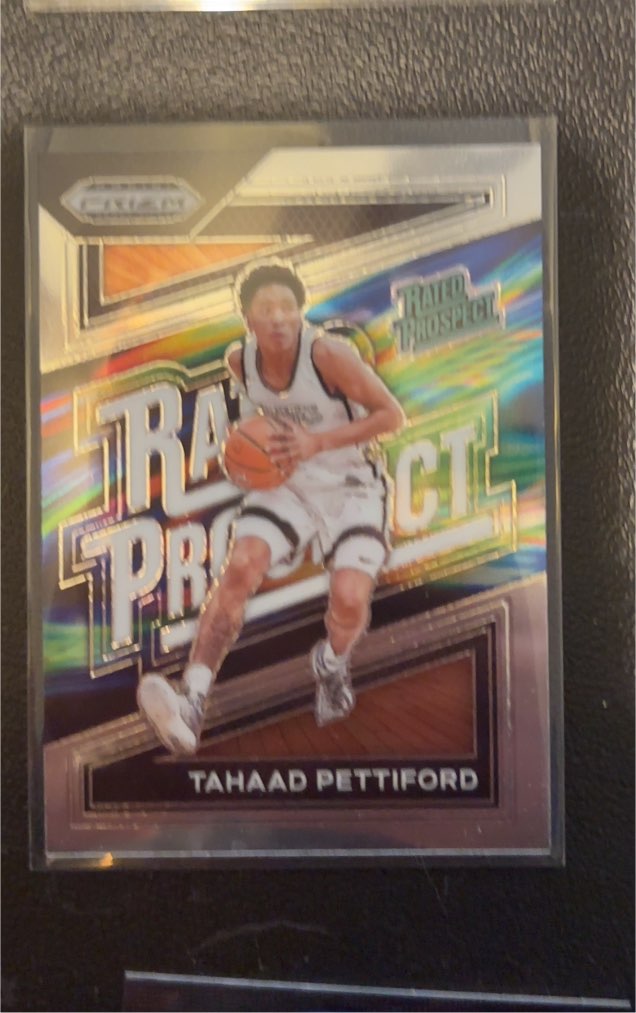 2024 Panini Prizm Draft Picks Rated Prospect #13 Tahaad Pettiford — front