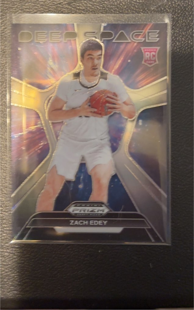 2024 Panini Prizm Draft Picks #4 Zach Edey Deep Space — front
