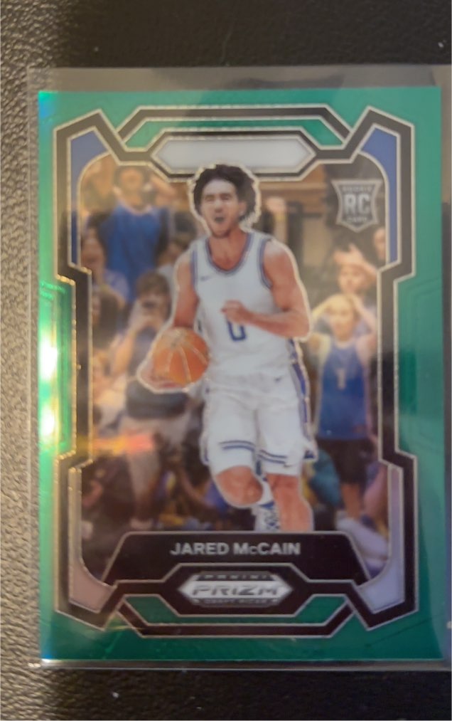 2024 Panini Prizm Draft Picks #35 Jared McCain — front