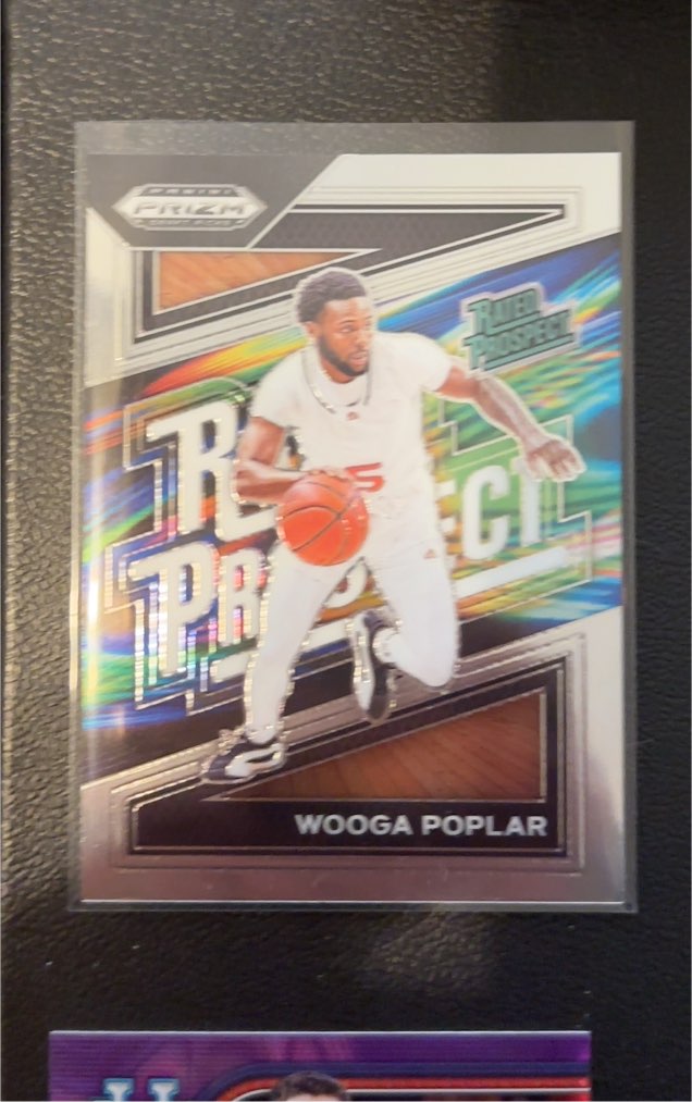 2024 Panini Prizm Draft Picks #20 Wooga Poplar Rated Prospect — front