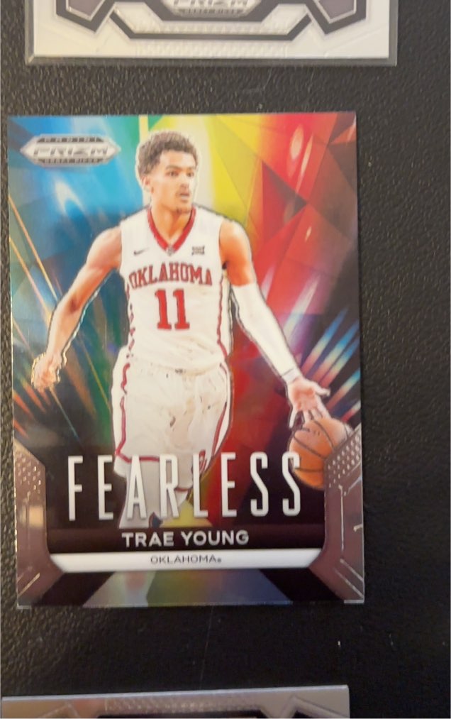 2024 Panini Prizm Draft Picks #1 Trae Young Fearless — front