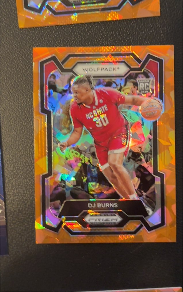 2024 Panini Prizm Draft Picks #97 DJ Burns — front