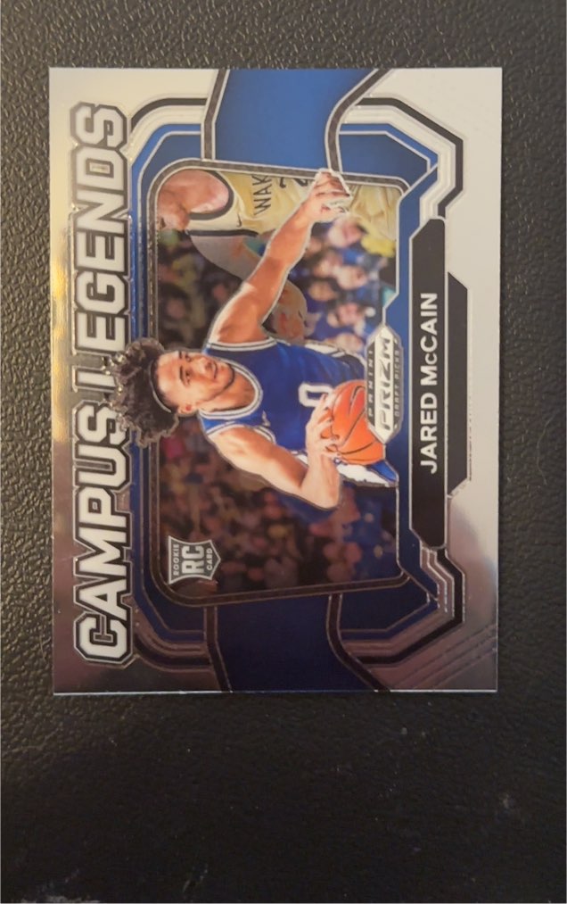 2024 Panini Prizm Draft Picks #6 Jared McCain Campus Legends — front
