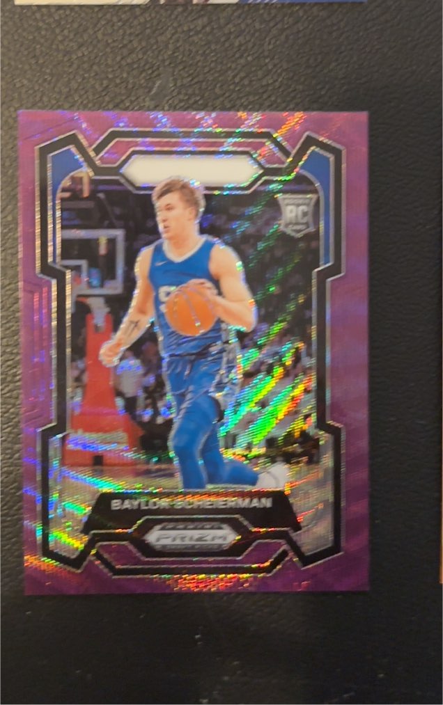 2024 Panini Prizm Draft Picks #68 Baylor Scheierman — front