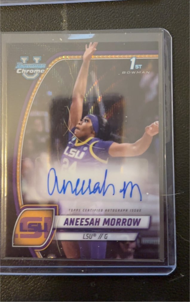 2024 Bowman Chrome University #6 Aneesah Morrow — front