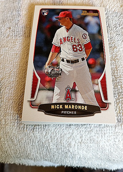 2013 Bowman #129 Nick Maronde — front