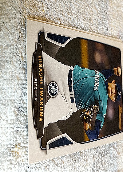 2014 Topps #195 Hisashi Iwakuma — front