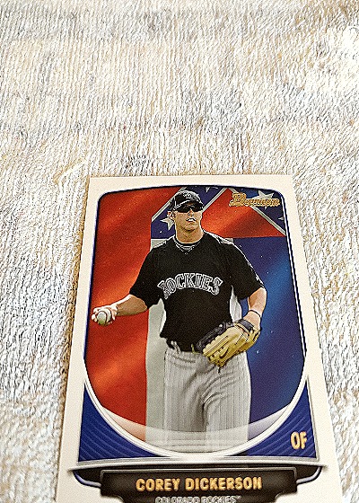 2013 Bowman Prospects #BP65 Corey Dickerson — front