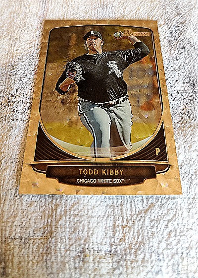 2013 Topps Bowman Prospects #BP55 Todd Kibby — front
